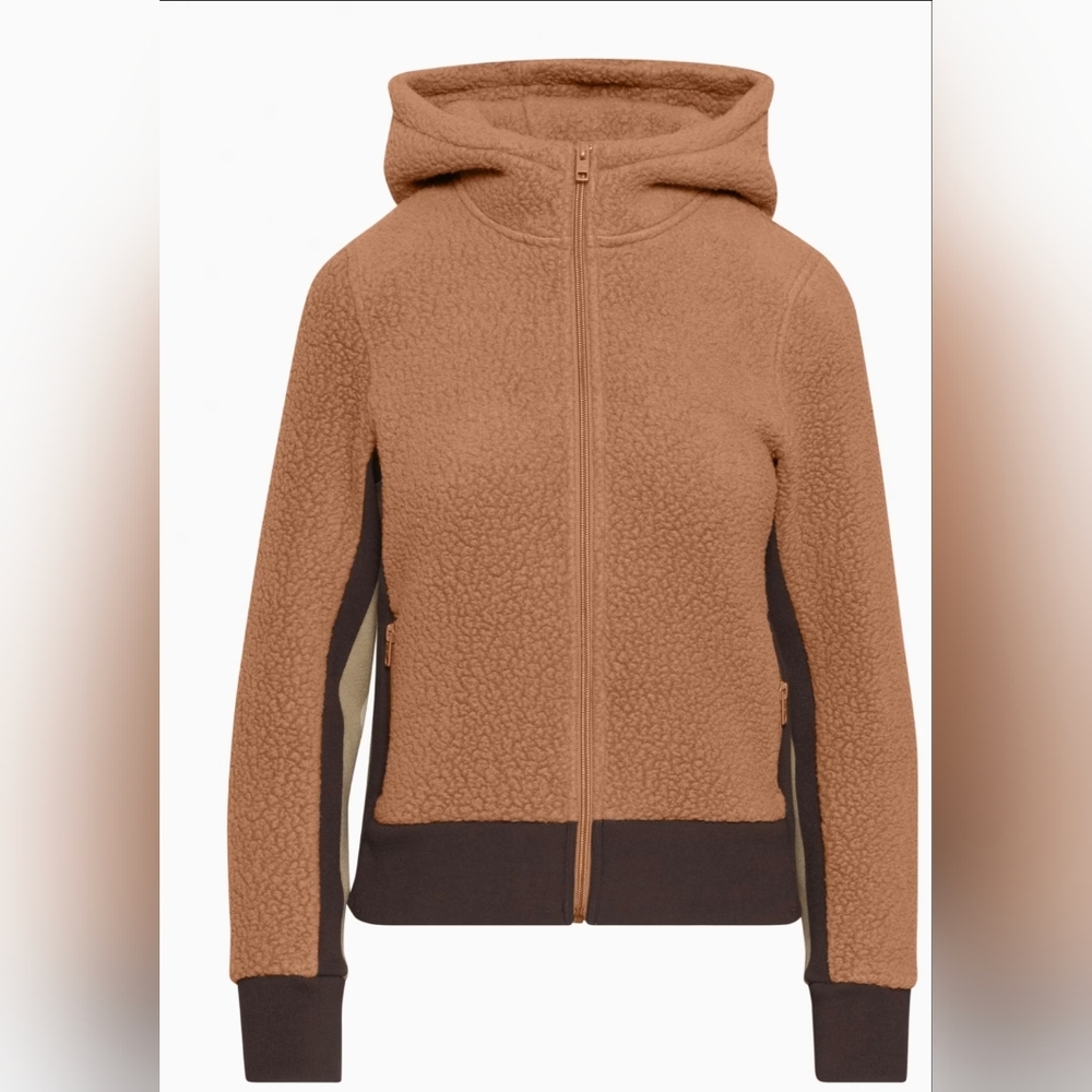 Wilfred Free Mustang Zip-up, Teady Bear Brown, 2XS
